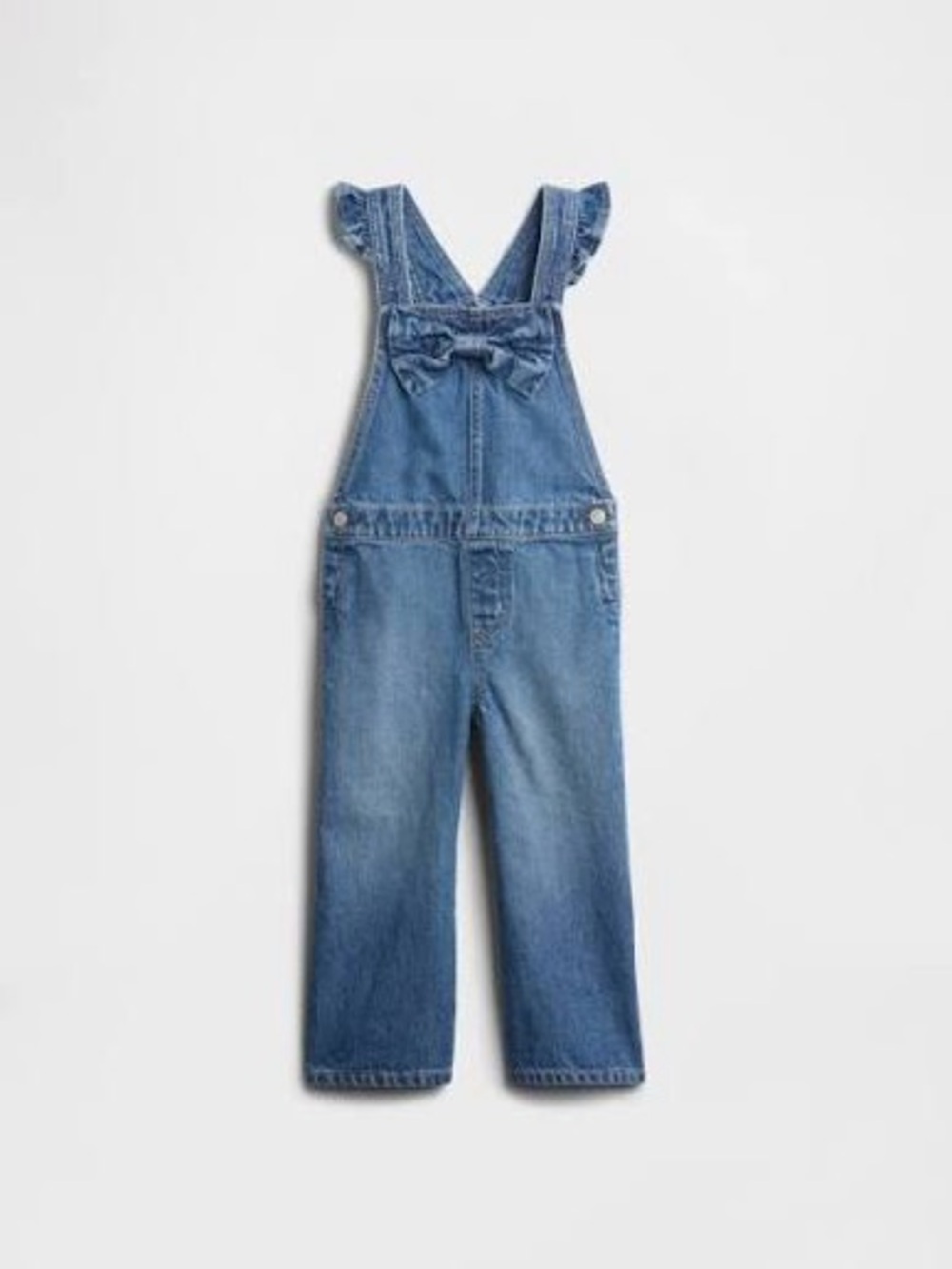 babyGap Embroidered Denim Overalls